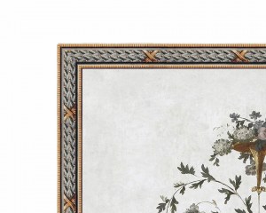 19th Century Spindle Border - wallpaper mural architectural