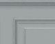 French Wainscoting - Wallpaper - Cold gray