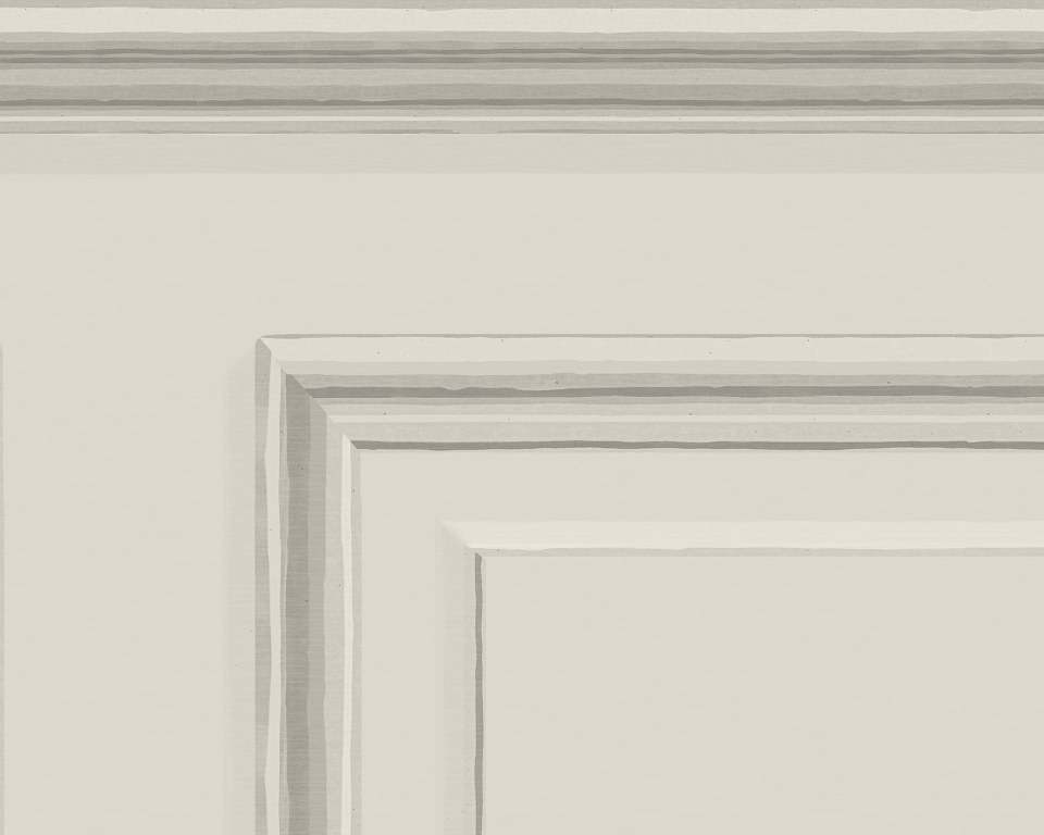 French Wainscoting - Wallpaper - Sandstone