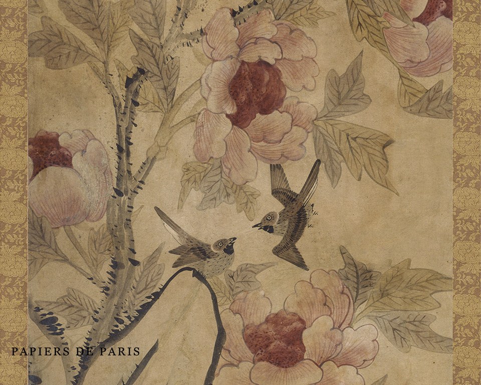 Korean Birds n°6/8 - Wallpaper