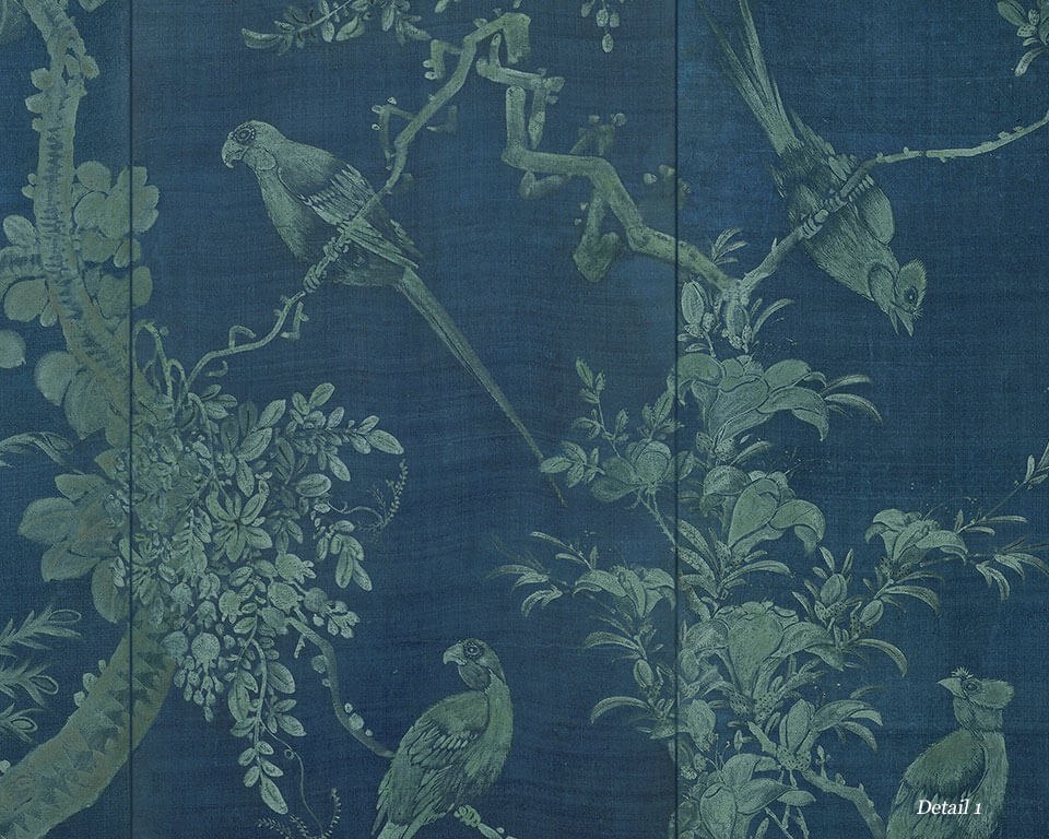 Scenic wallpaper - Korean panels - chinoiserie landscape - Papiers de Paris
