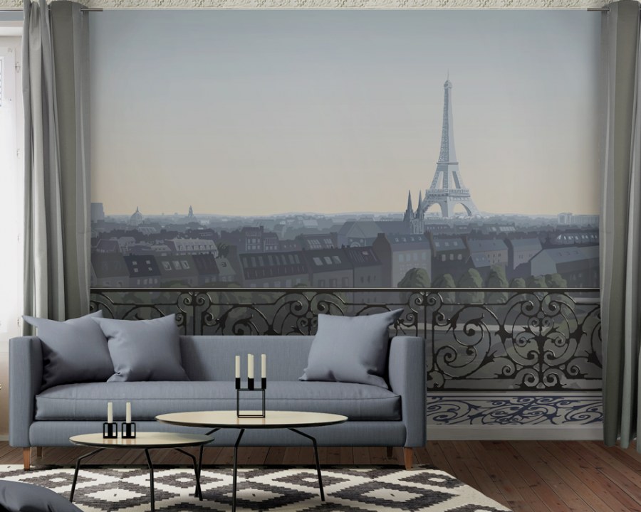 Trompe l'oeil wallpapers - Papiers de Paris - Papiers de Paris